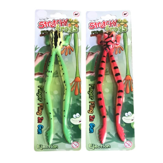 Stretchy Frog - Long Legged Frog Toy - 2 Colours