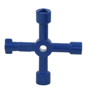 Plumbers Tool Utility Key 4 Way 1352