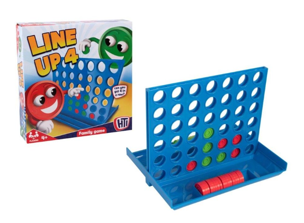 Classic Traditional Line Up 4 in a Row Family Board Game 374309 / 1374309