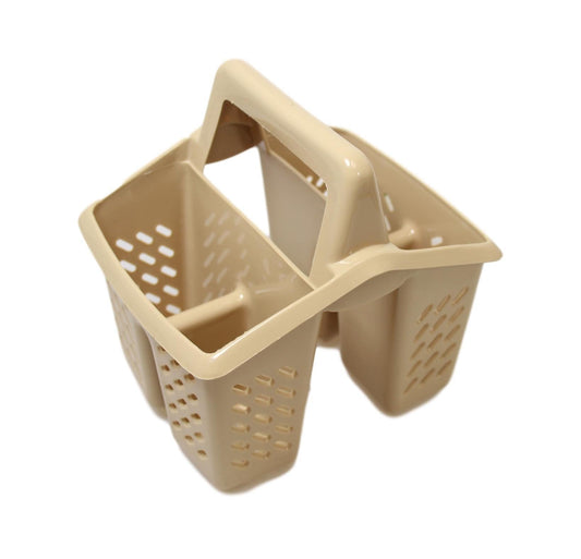 Dunya Basket Home Kitchen Sink Dish Cutlery Strainer Basket 4 Section 14cm x 10cm 14002