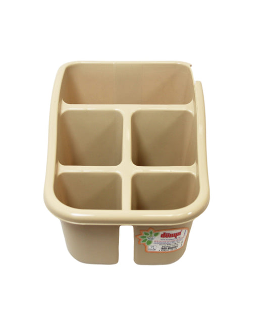 Plastic Kitchen 5 Section Cutlery Holder Big Step Cutlery 8 x 10cm 140113
