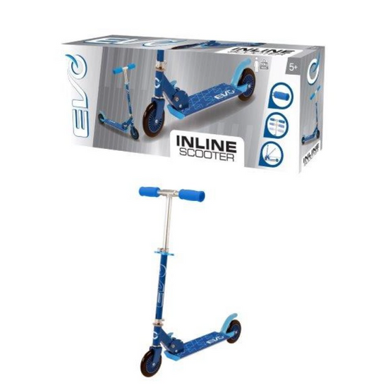 Evo Inline Scooter Blue 5+ H77 x D67 x W32 cm 1437653