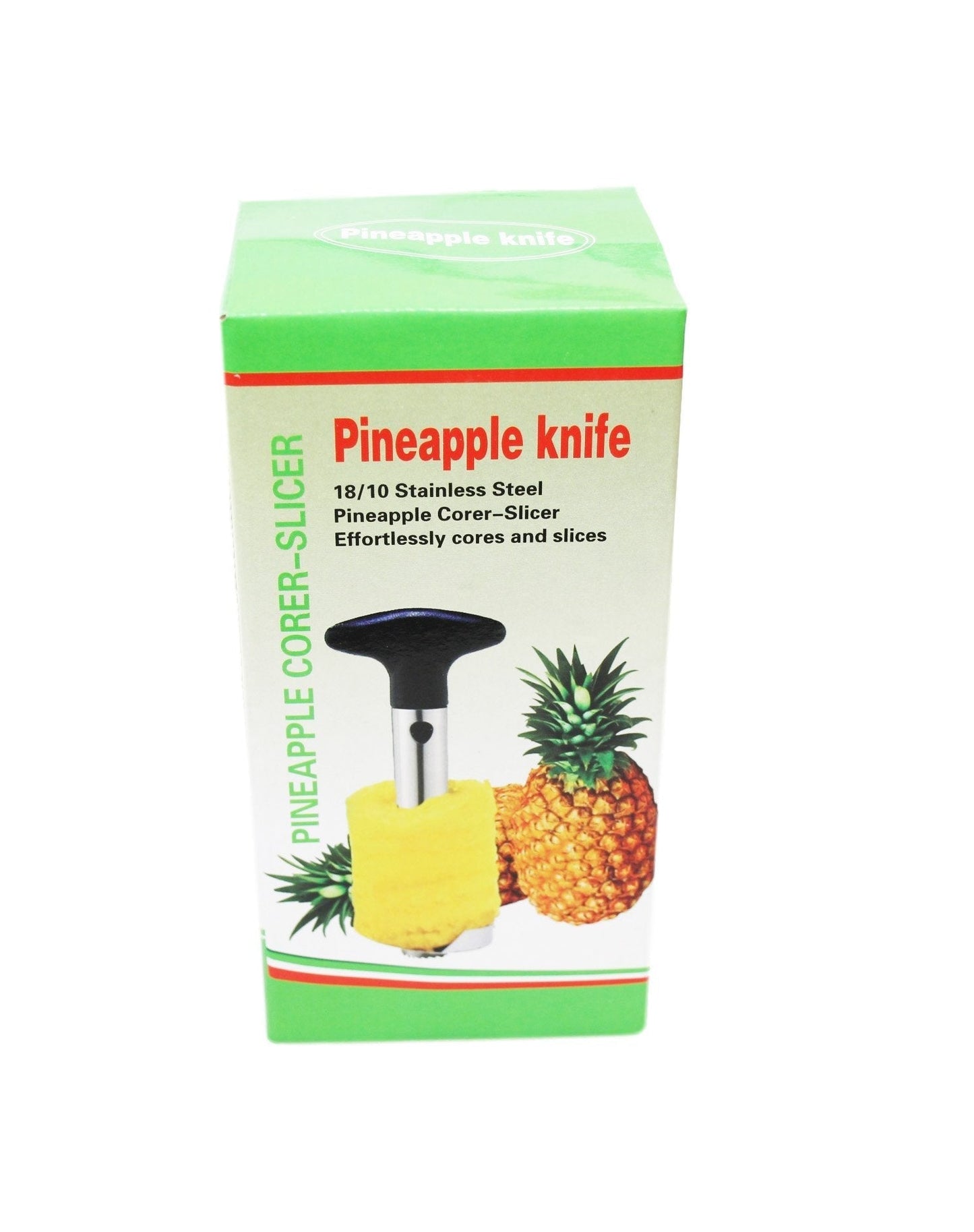 Pineapple Corer Kitchen Tool Fruit Slicer Peeler Cutter Parer Knife Stainless 23 x 8cm x 3cm 1503