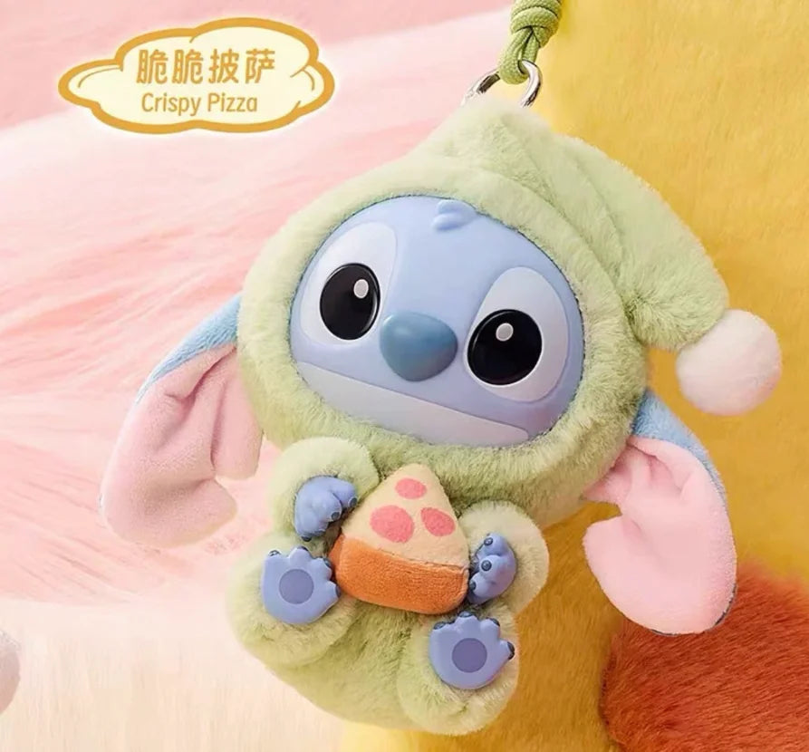 Stitch Miniso Eat, Sleep Series Vinyl Blind Box Pendant Toy Plush Doll