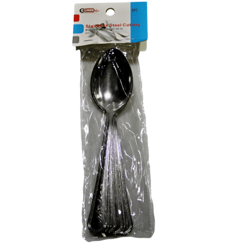 Stainless Steel Kitchen Spoons Pack Of 6