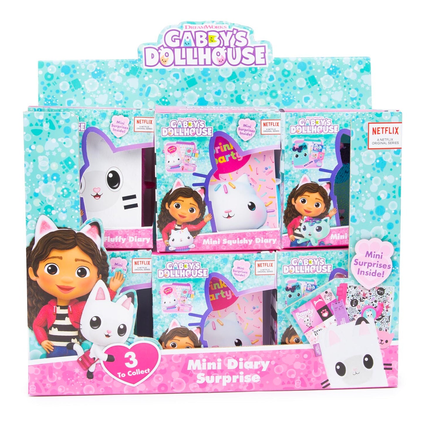 Gabby's Dollhouse - Mini Sequin Diary