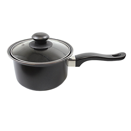 Metal Milk Saucepan with Lid 16 cm KC1006 / 1321