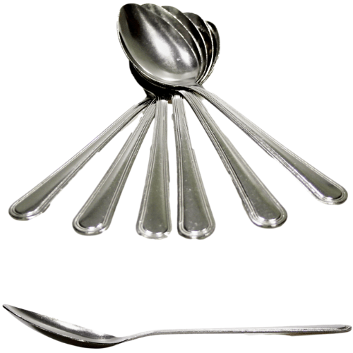 Stainless Steel Kitchen Spoons Pack Of 6