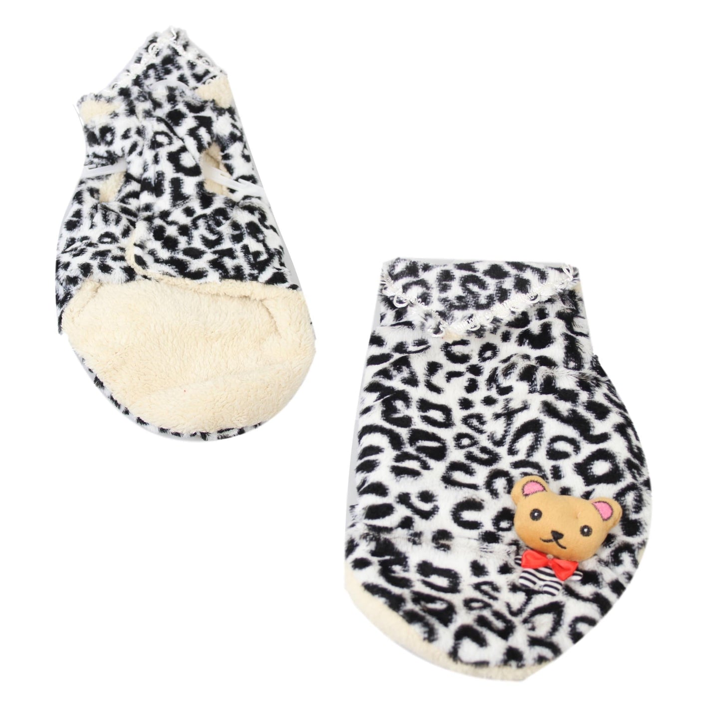 Pet Dog Coat Suit Jacket with Animal Print One Size 17 cm Chest Assorted Designs 1815