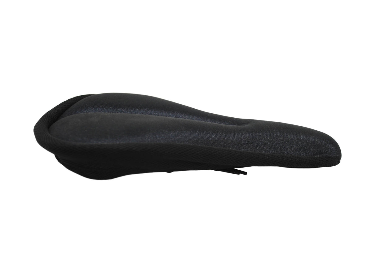 Soft Cushioned Black Bicycle Wide Saddle Seat Comfort Ride Seat 26 X 26Cm