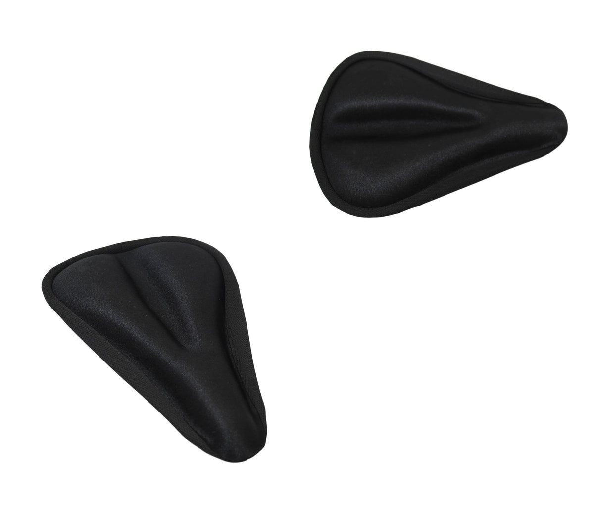 Soft Cushioned Black Bicycle Wide Saddle Seat Comfort Ride Seat 26 X 26Cm