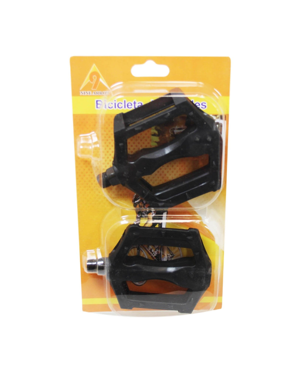 Bicycle Bike Pedals With Reflective Safety Strip 10 X 8Cm