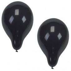 Papstar Black Birthday Party Balloons 10 Piece Party Pack