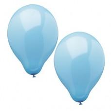 Papstar Light Blue Birthday Party Balloons 10 Piece Party Pack 25cm 19887