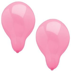 Papstar Pink Birthday Party Balloons 10 Piece Party Pack 25cm 19888