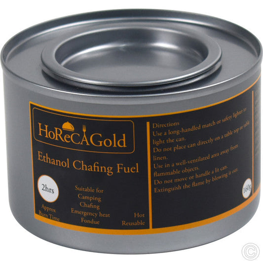Horecagold Ethanol Chafing Fuel 160G (2 Hours Burn Time)