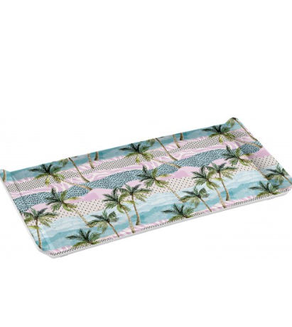 Melamine Rectangular Serving Tray 23 x 14 cm Assorted Designs ALB1210