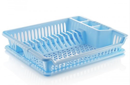 Hobby Violet Dish Drainer With Tray