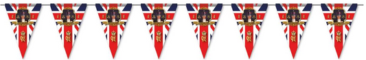 Coronation "His Majesty King Charles III" Bunting 3 Metres King Charles III 821611