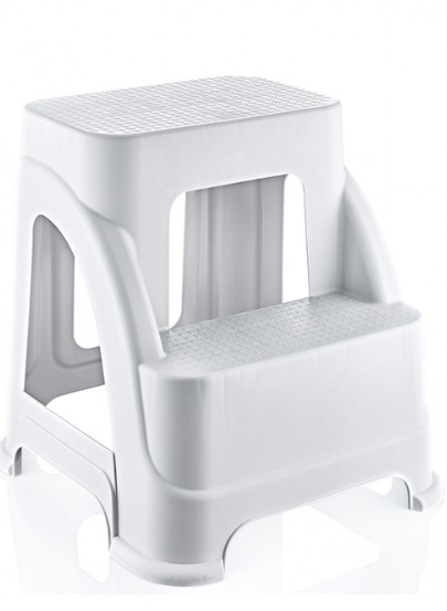 Hobby Large Plastic Merdivo Step Stool Assorted Colours