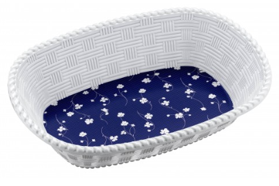 Melamine Bread Basket 30 x 21 cm Assorted Designs ALB730