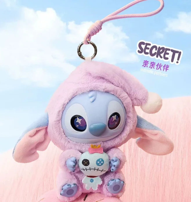 Stitch Miniso Eat, Sleep Series Vinyl Blind Box Pendant Toy Plush Doll