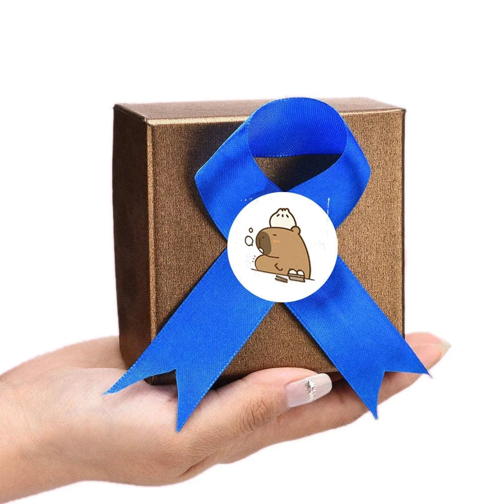Capybara Sticker Roll of 500 Waterproof Stickers