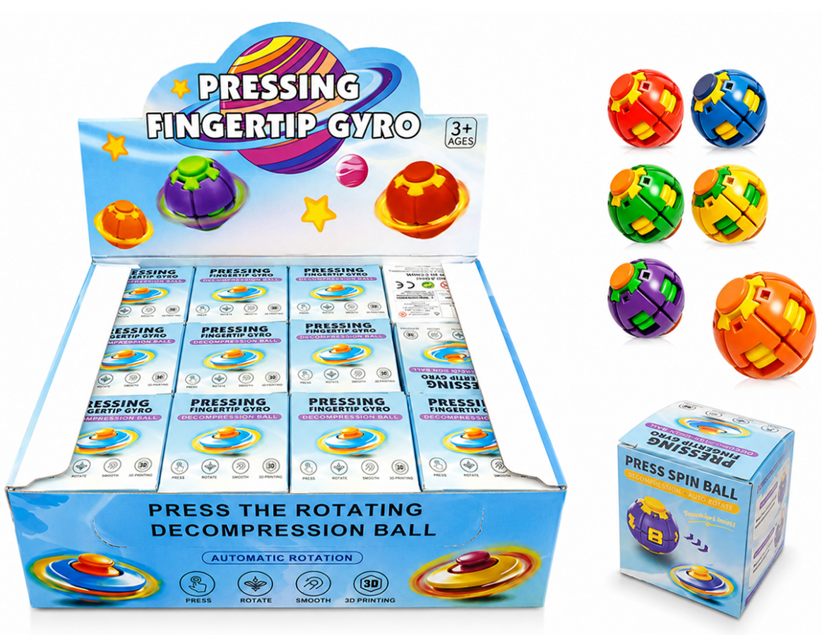 Pressing Fingertip Ball Spinner