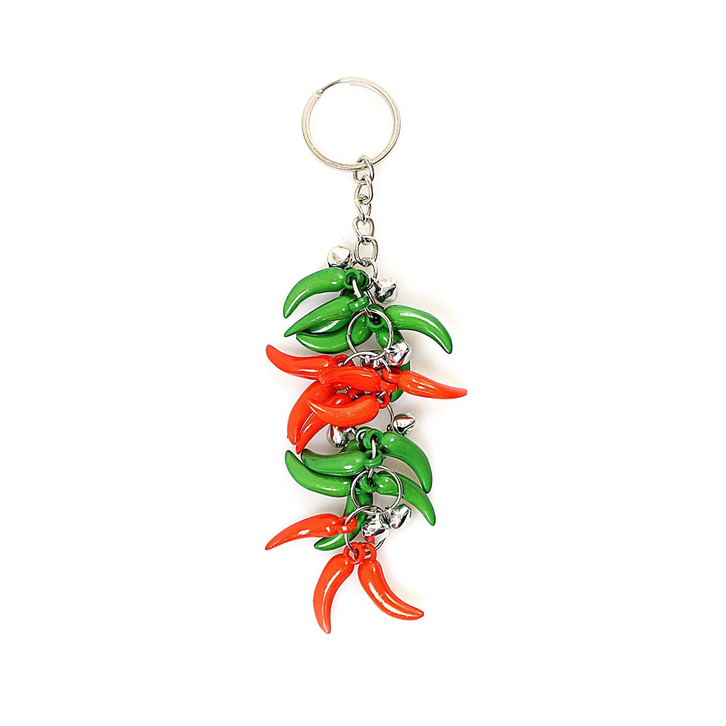 Red / Green Chili Keychain Keyring 1745