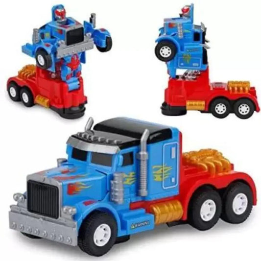 Robot Deform Truck Toy Transforming Car with 3D Lights & Music