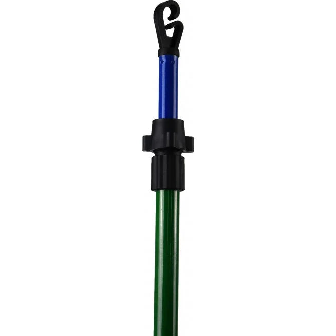 Heavy Duty Line Prop Green/Blue Telescopic Extending Clothes Pole Support Line Prop 120Cm + 100Cm  (Big Parcel )