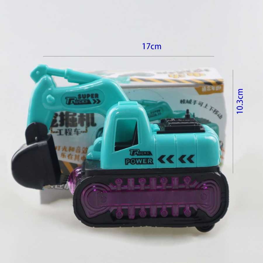 Children’s Electric Excavator Toy With Lights & Sounds