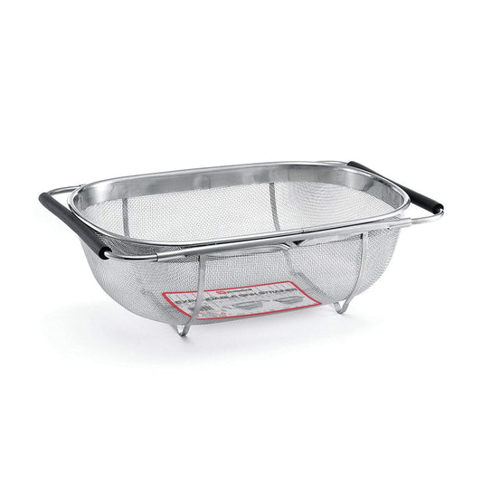 Extendable Metal Rectangular Kitchen Sink Strainer 34 x 24 x 10 cm 9734 / 2010 A