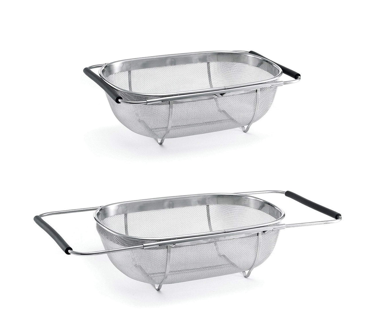 E x tendable Metal Rectangular Kitchen Sink Strainer 9734