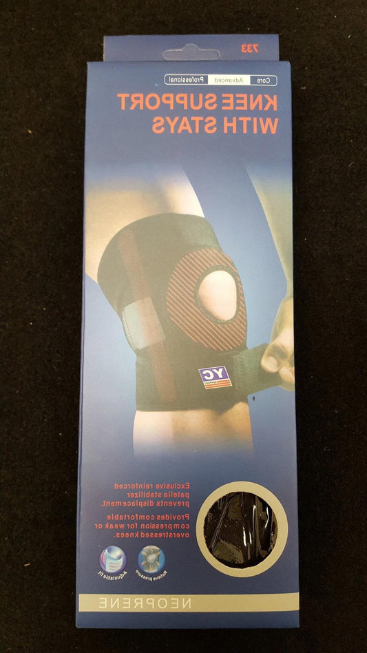 Protective Gear Gym Yoga Knee Support with Stays 9999