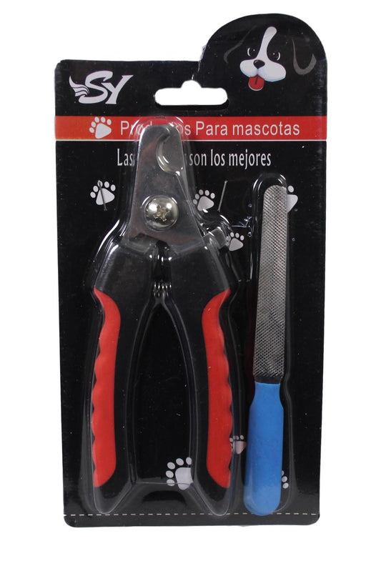 Pet Dog Cat Nail Cutter and File Set 2025