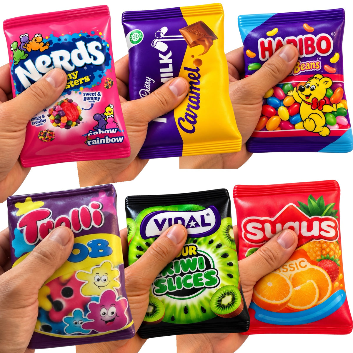 LIMITED EDITION Squishy Snacks & Sweet Packs - 6 to Collect