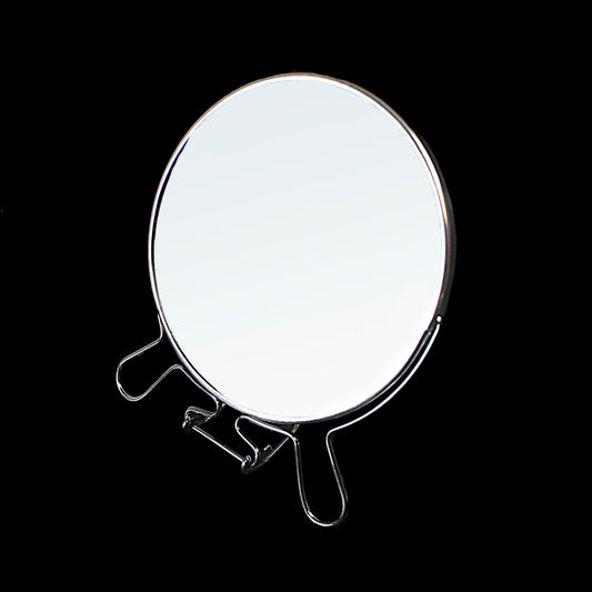 Double Sided Round Desk Mirror with Legs 6" 2188