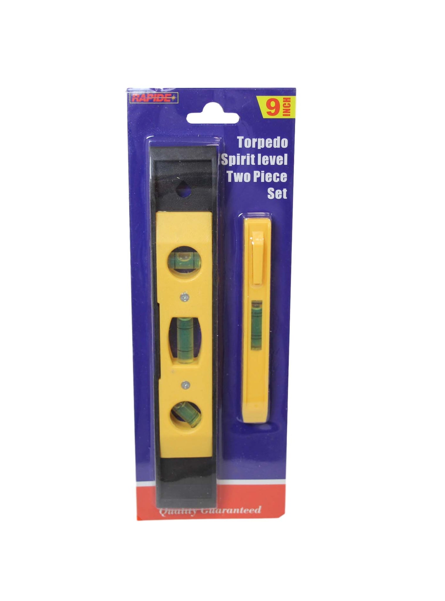 Rapide Builders Torpedo Spirit Level Set of 2 2194