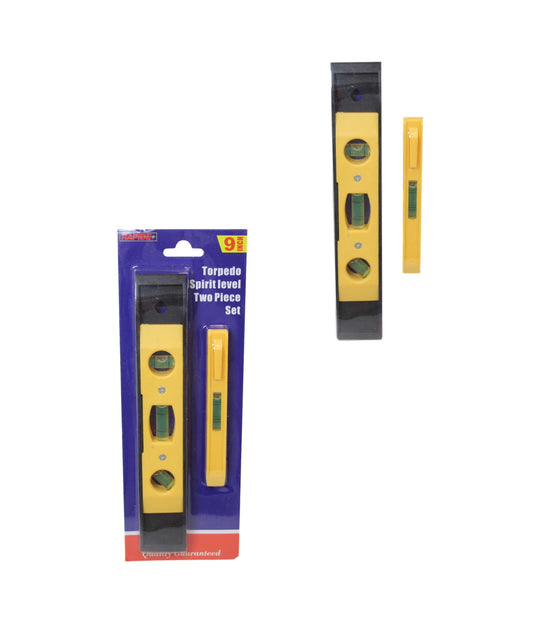 Rapide Builders Torpedo Spirit Level Set of 2 2194