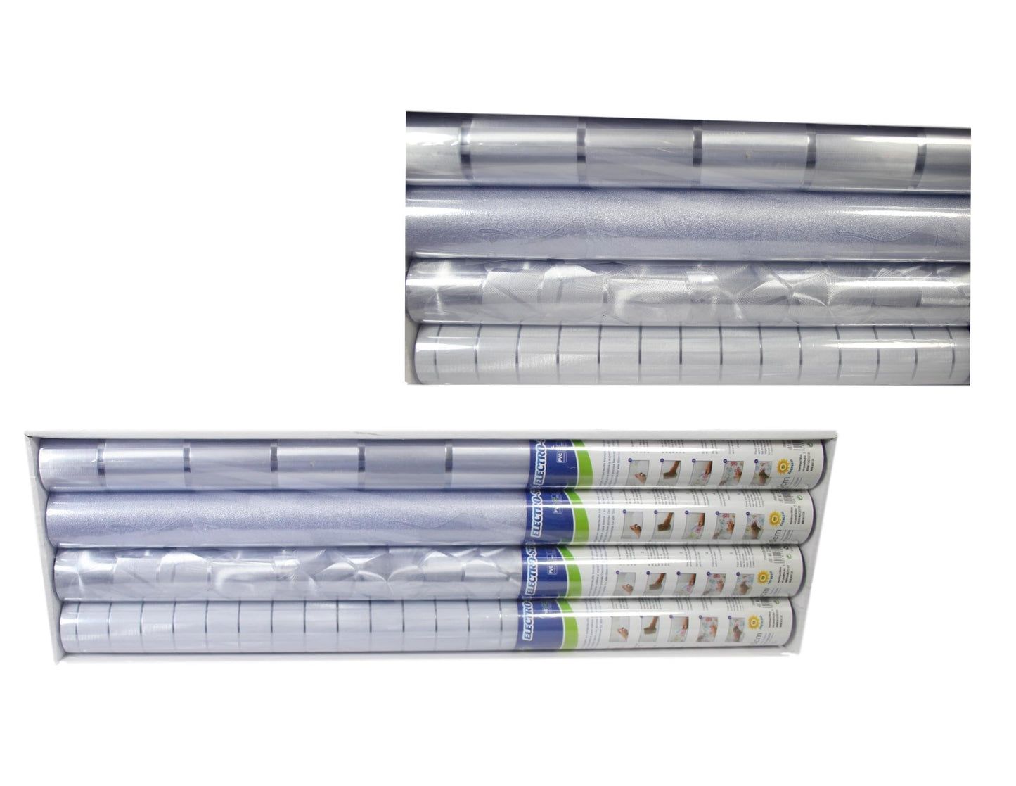 Water Resistant PVC Glass Window Door Privacy Film Sticker 45 x 200 cm Assorted Designs 2240 A