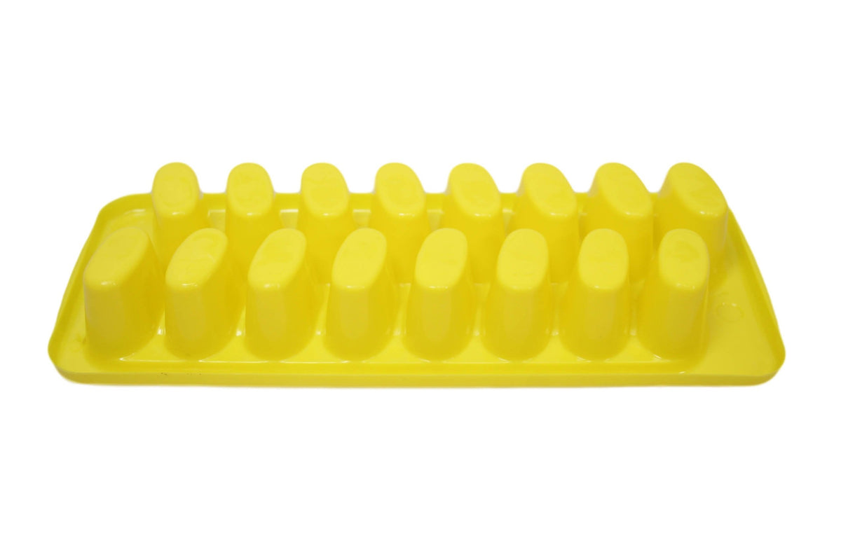 Plastic Ice Cube Tray Mould 29 X 12 X 5Cm Assorted Colours