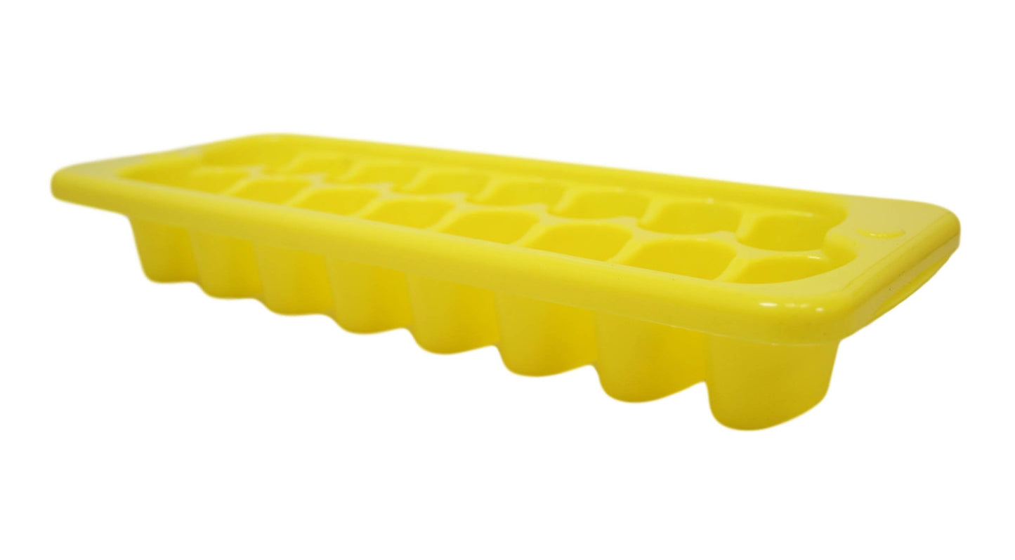Plastic Ice Cube Tray Mould 29 X 12 X 5Cm Assorted Colours