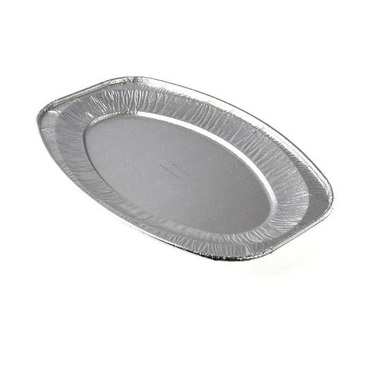 14" Disposable Aluminium Foil Oval Platter Pack Of 3