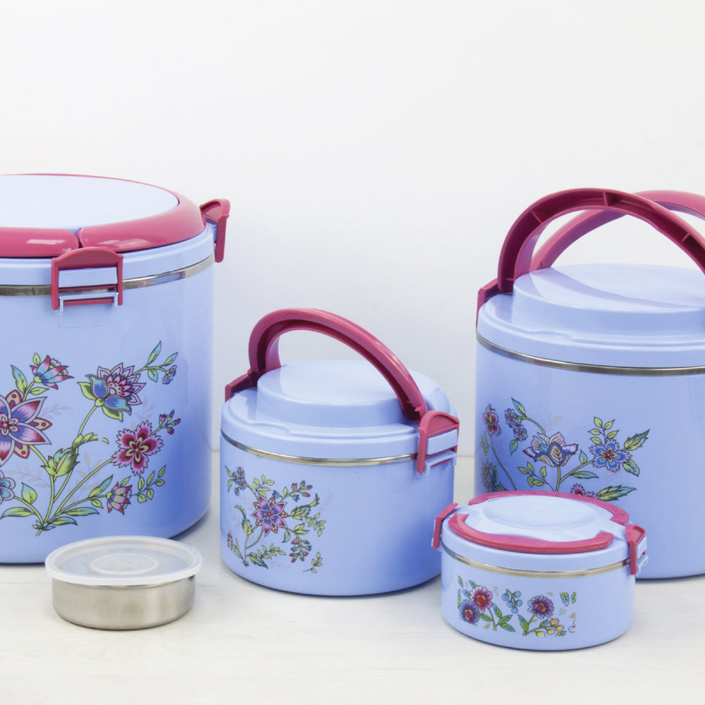 Sq Elite Elegance Insulated Hot Pot Set 5 Piece Blue 0.3 – 0.6 – 2.5 – 6 – 15L