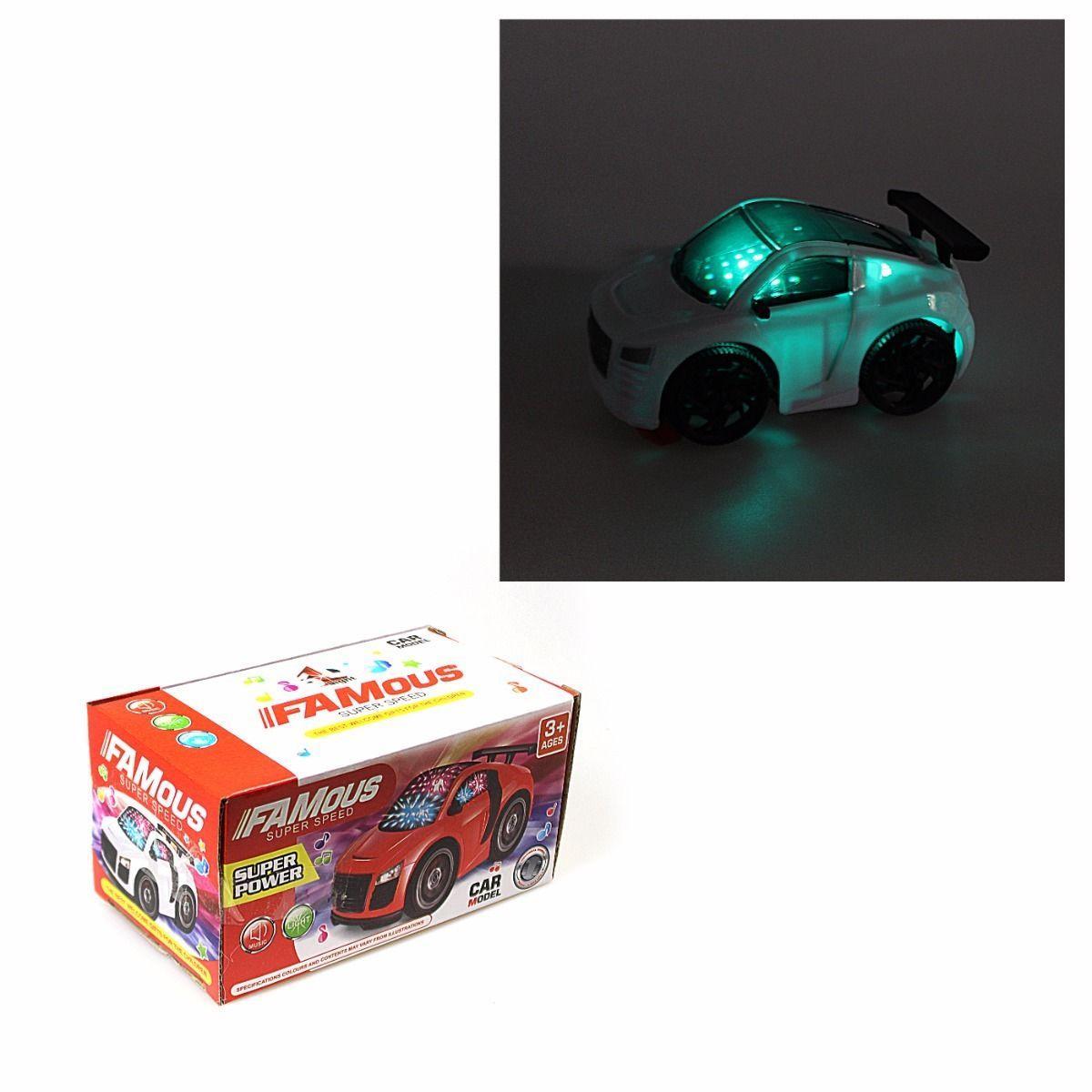 Children'S Toy Car With Lights And Music Battery Operated 14 Cm