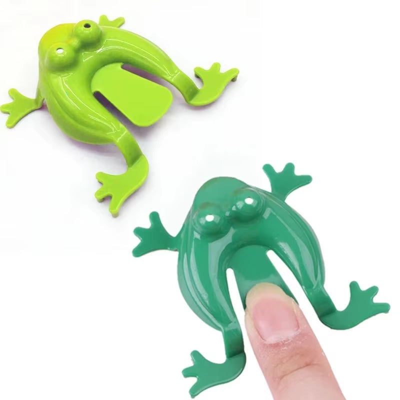 Jumping Frog Bounce Fidget Toys for Kids Novelty Assorted Stress Reliever Toys for Children Birthday Gift Party Favour 10-20Pcs
