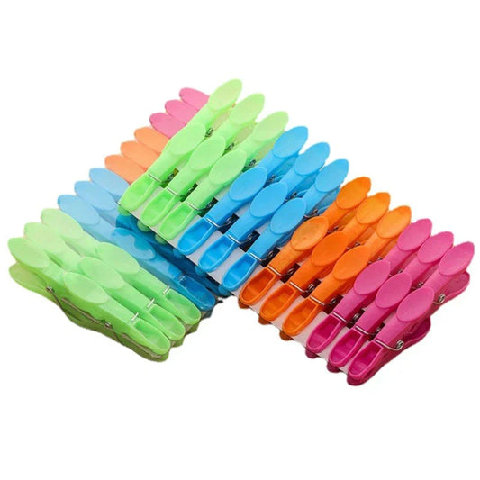 Plastic Laundry Clothes Pegs 8 cm Pack of 24 7003