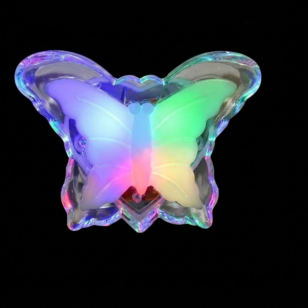 Led Plug Butterfly Light Up Night Light,