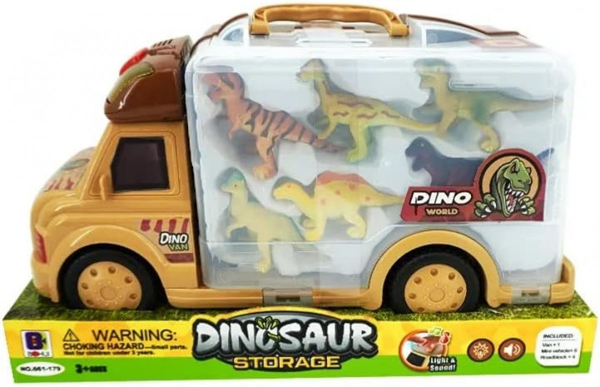 Dinosaur Truck With Dinosaurs